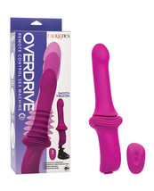 Overdrive Smooth Thruster Remote Control Sex Machine - Fuchsia/Black - £81.70 GBP