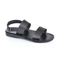 Jerusalem Sandals - Unisex - Golan Leather Slingback Flat Sandal - £42.00 GBP+