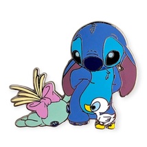 Lilo and Stitch Disney Pin: Sad Stitch with Scrump and Ducky - £23.83 GBP
