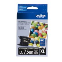 Brother Genuine High Yield Black Ink Cartridge, LC75BK, Replacement Black Ink, P - £21.14 GBP+