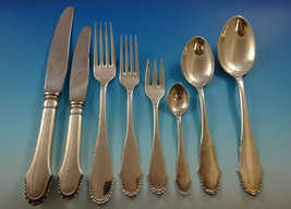 Christiansborg by Grann & Laglye Denmark Sterling Silver Flatware Set For 12 - £7,096.24 GBP