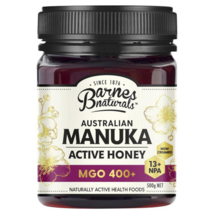 Barnes Naturals Australian Manuka Honey 500g MGO 400+ - $142.96