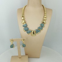 Unique Jewelry Sets Stones Jewelry For Women Party FHK12501 - £70.45 GBP