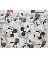 Peva Vinyl Flannel Back Tablecloth,70&quot;Round,DISNEY,MICKEY &amp;MINNIE MOUSE ... - £15.81 GBP