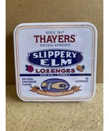 Thayers Slippery Elm Tangerine Lozenges 42 Lozenges 2/23 Sealed Torn Not... - $89.99