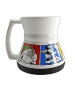 Disney Mad Dash Mickey Mouse Cartoon Strip Travel Mug Coffee Cup Non-Ski... - $19.53 CAD