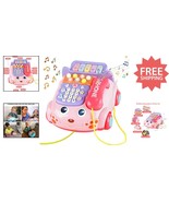 Cartoon Baby Phone Toy with Lights &amp; Sounds - Interactive Early Educatio... - $935.95 MXN