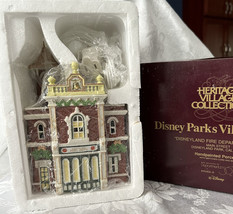 Dept 56 Heritage Village Disney Parks Series Disneyland Fire Department ... - $29.65