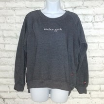 Outfitter Trading Sweatshirt Womens Medium Gray Winter Park Crew Neck Pu... - $21.99