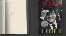 Blind In One Ear SIGNED Patrick Macnee / NOT Personalized! / Avengers Hardcover - £61.01 GBP