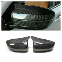 For BMW M5 F90 2018-2022 Real Carbon Fiber Side Mirror Cover Caps 2Pcs - £77.08 GBP