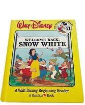 Welcome Back Snow White Book Walt Disney Bantam1986 vtg Seven Dwarfs vol... - $16.78