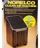 Norelco 1982 Air Filter Clean Air Machine Wood Grain Tabletop HB1905A Te... - $38.28 CAD