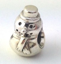 Authentic PANDORA Snowman Charm, Sterling Silver 790374 New - £19.27 GBP