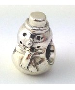 Authentic PANDORA Snowman Charm, Sterling Silver 790374 New - £18.62 GBP