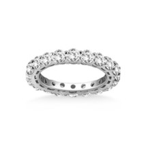 Sparkling diamond eternity wedding ring/ 2 carats diamond eternity ring - £4,584.30 GBP+