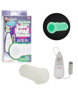 Glow-in-the-Dark Vibrating Super Head Honcho Male Masturbator Sex Stroke... - €32,39 EUR