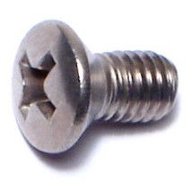 #10-32 x 3/8&quot; 18-8 Stainless Phillips Oval Machine Screws (100 pcs.) - £9.59 GBP