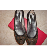 Appezia 8.5 M Black flats with bling EUC  Very sharp - £46.35 GBP