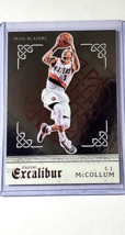 2015 2015-16 Panini Excalibur Foil #36 C.J. McCollum Portland Trail Blazers Card - £3.78 GBP