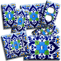 Mexican Talavera Tile Inspired Light Switch Outlet Plates Kitchen Folk Art Decor - £8.91 GBP+