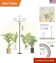 Grow Light for Indoor Plants, Full Spectrum LED Halo Plant Lights with S... - $130.67
