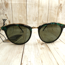 VINTAGE Riviera Eyewear Marbled Green Gold UV Sunglasses - NEW, OLD STOCK - $22.64