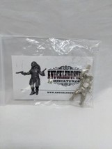 Knuckleduster Cowboy With Revolver RPG Metal Miniature 1 3/4&quot; - £28.03 GBP