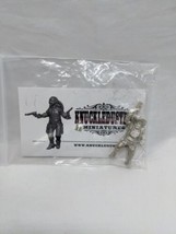 Knuckleduster Cowboy With Revolver RPG Metal Miniature 1 3/4&quot; - $35.63