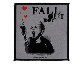 Fall Out Boy Finger Of Love 2007 - Woven Sew On Patch Official - No Longer Made - £6.64 GBP