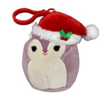 Official KellyToy Christmas Squishmallow Clip - Allina the Squirrel - £10.43 GBP