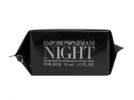Emporio Armani Night for Him by Giorgio Armani  1.0 Oz / 30 ML EDT Spray NIB - $49.95