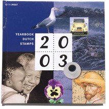 Yearbook Dutch Stamps 2003 Hardcover by TPG Post - complete with all stamps - £60.14 GBP
