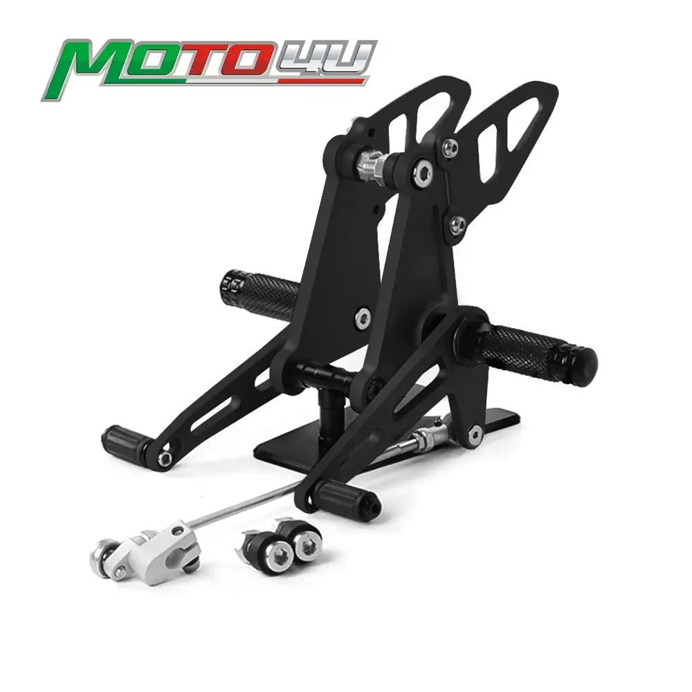 Adjustable Rearset Rear Set Aluminum Motorcycle Footpegs Footrest For Honda - $190.11+