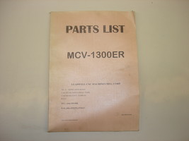 Leadwell Part List Manual for MCV-1300ER - $25.00