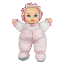 Vintage 1993 Playskool My Very Soft Baby 5132 Pink Doll Stuffed Animal Plush Toy - £44.28 GBP