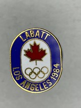 Olympic Summer Games Souvenir Lapel Pin Los Angeles 1984 Labatt Beer - $19.80