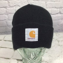 Carhartt Black Knit Beanie Cap Hat  - $14.84