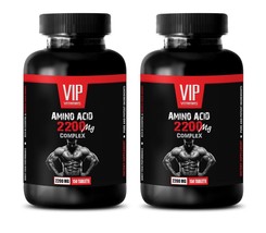 muscle male testosterone - AMINO ACID 2200MG 2B - amino acids workout recovery - $33.62