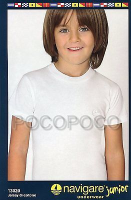 MAGLIA GIROCOLLO BIMBO MEZZA MANICA COTONE NAVIGARE ART. 13020 - $5.07