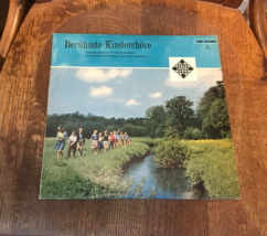 1959 Berühmte Kinderchöre Telefunken 10&quot; Record disc German Childrens Ch... - £21.75 GBP