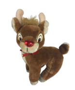 Vintage Applause Rudolph the Red Nosed Reindeer 1995 Stuffed Plush Anima... - £21.79 GBP