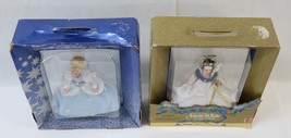 Lot 2 of Disney Cinderella + Snow White Petite Holiday Princess Ornament NRFB - £17.29 GBP