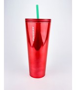 Starbucks Tumbler Fame Watermelon Red Glossy Venti 24oz Cold Cup Summer ... - $33.12 CAD