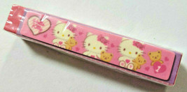 Hello Kitty Nail Eraser Old SANRIO Retro 2011&#39; Cute Goods Rare Rojo - £13.40 GBP