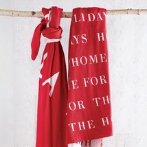 Santa Barbara Design Studio Christmas Throw Blanket Face-to-Face Designs Holiday - £35.04 GBP+