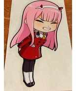 Darling In The Franxx Zero Two Decal Sticker Bam Anime Limited 6&quot; x 3 3/4&quot; - $179.08 MXN