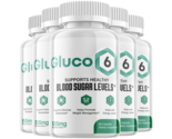 5-Pack Gluco6 Blood Pills - Gluco 6 Supplement For Blood Sugar Support- ... - $109.99