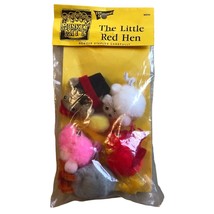 Monkey Mitt Finger Puppets The Little Red Hen Vintage Story Aid Homeschool New - £14.43 GBP