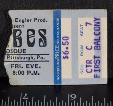 Vintage The Tubes Ticket Stub Pittsburgh Syrie Mosquée Tob - £40.26 GBP